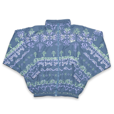 Vintage Reebok Pattern Track Jacket Small / Medium - Double Double Vintage