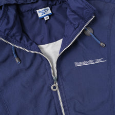 Vintage Reebok Hooded Track Jacket Large