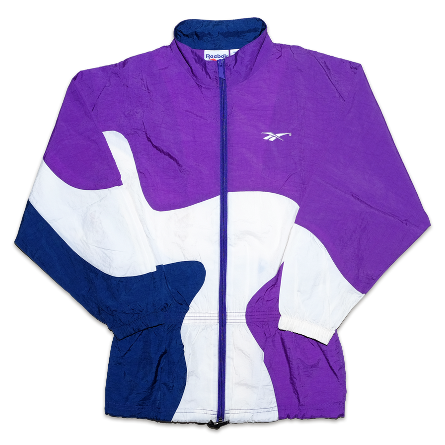 Vintage Women's Reebok Trackjacket Large / XLarge - Double Double Vintage
