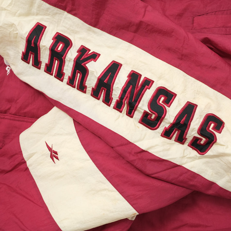 Vintage Reebok Arkansas Padded Jacket XXL