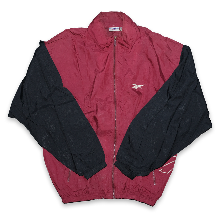 Vintage Reebok Track Jacket Large - Double Double Vintage