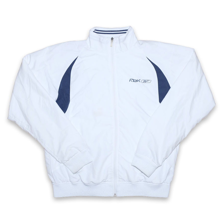 Vintage Reebok Track Jacket Large - Double Double Vintage