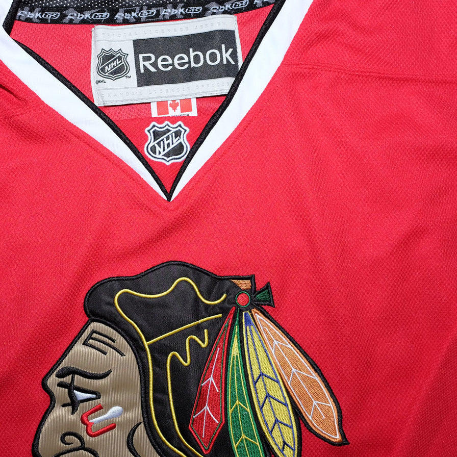 Vintage Reebok Chicago Blackhawks Hockey Jersey Large / XLarge - Double Double Vintage