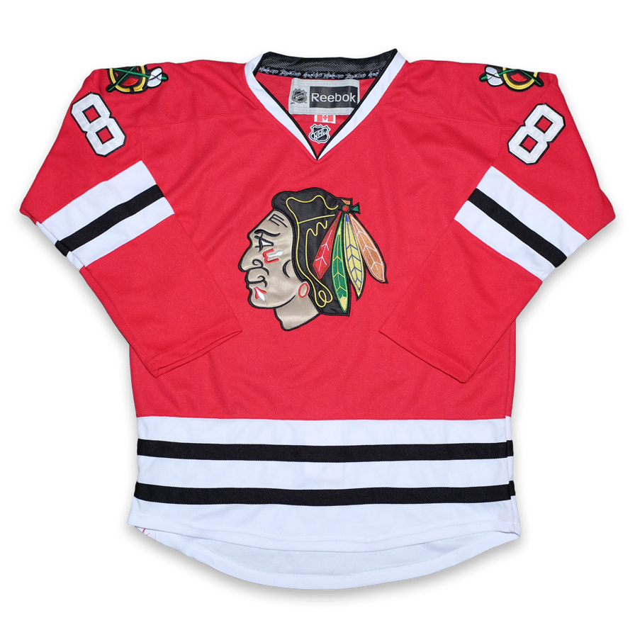 Vintage Reebok Chicago Blackhawks Hockey Jersey Large XLarge Double Double Vintage