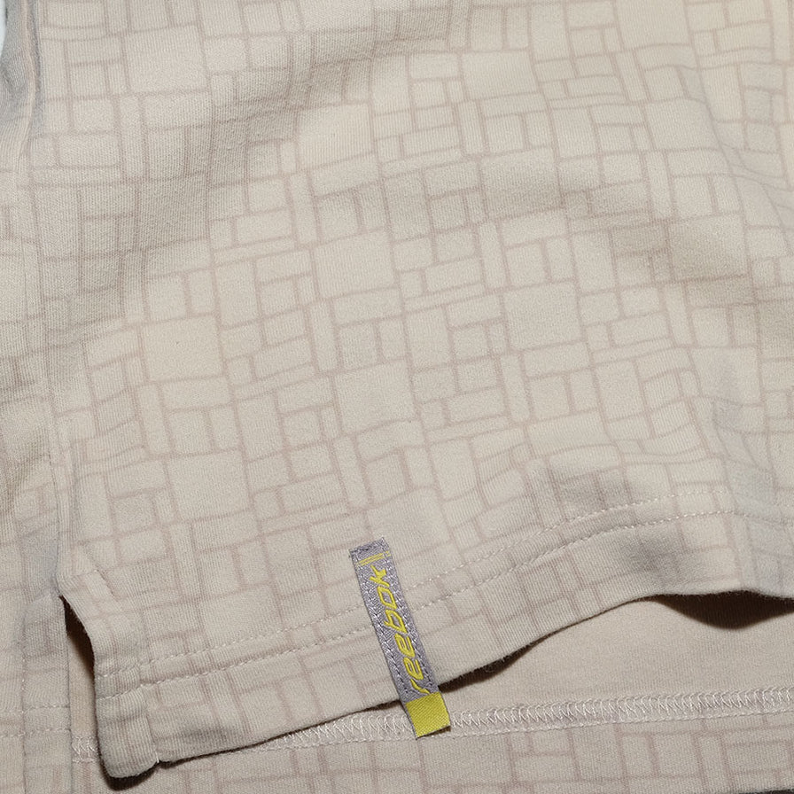 Vintage Reebok Pattern T-Shirt Large - Double Double Vintage