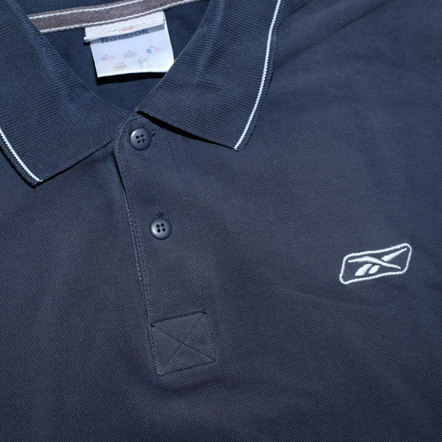Vintage Reebok Polo Large - Double Double Vintage