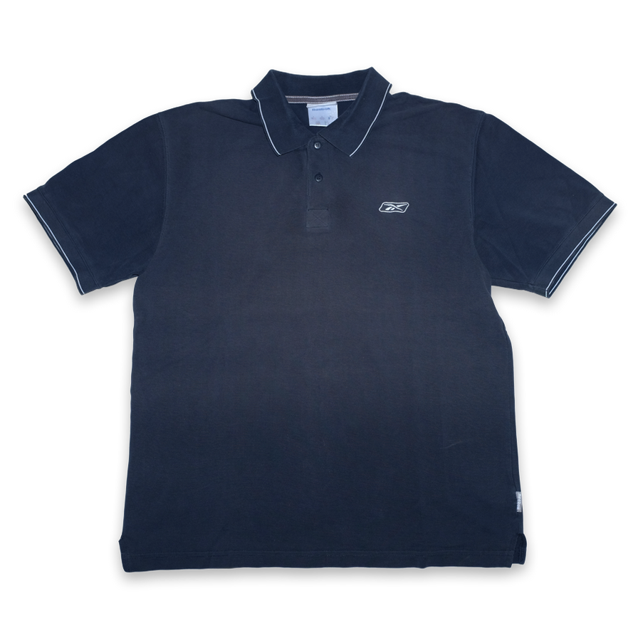 Vintage Reebok Polo Large - Double Double Vintage