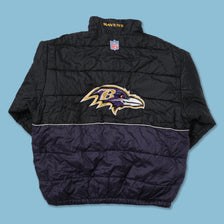 Vintage Reebok Baltimore Ravens Padded Jacket XLarge