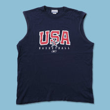 Vintage Reebok USA Basketball Tank Top Large