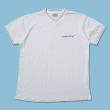 Vintage Reebok V-Neck T-Shirt Large