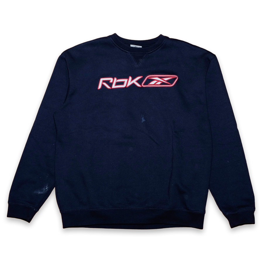 Vintage Reebok Sweater Large - Double Double Vintage