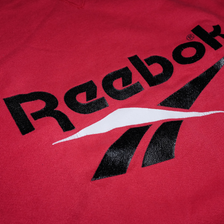Vintage Reebok Logo Sweatshirt Medium - Double Double Vintage