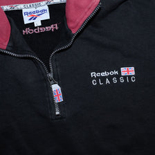 Vintage Reebok Q-Zip Sweater XLarge - Double Double Vintage