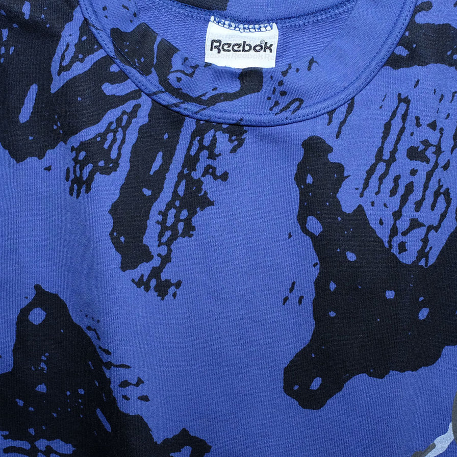 Vintage Reebok Blacktop Sweater XLarge - Double Double Vintage