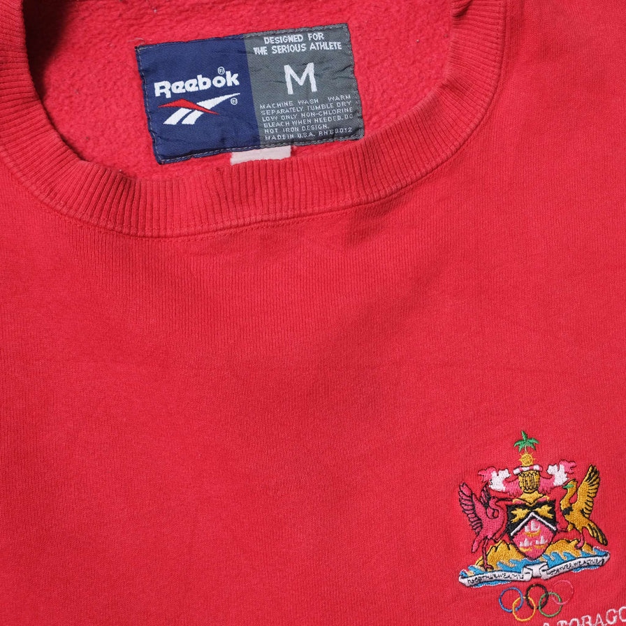 Vintage Reebok Trinidad & Tobago Sweater Large