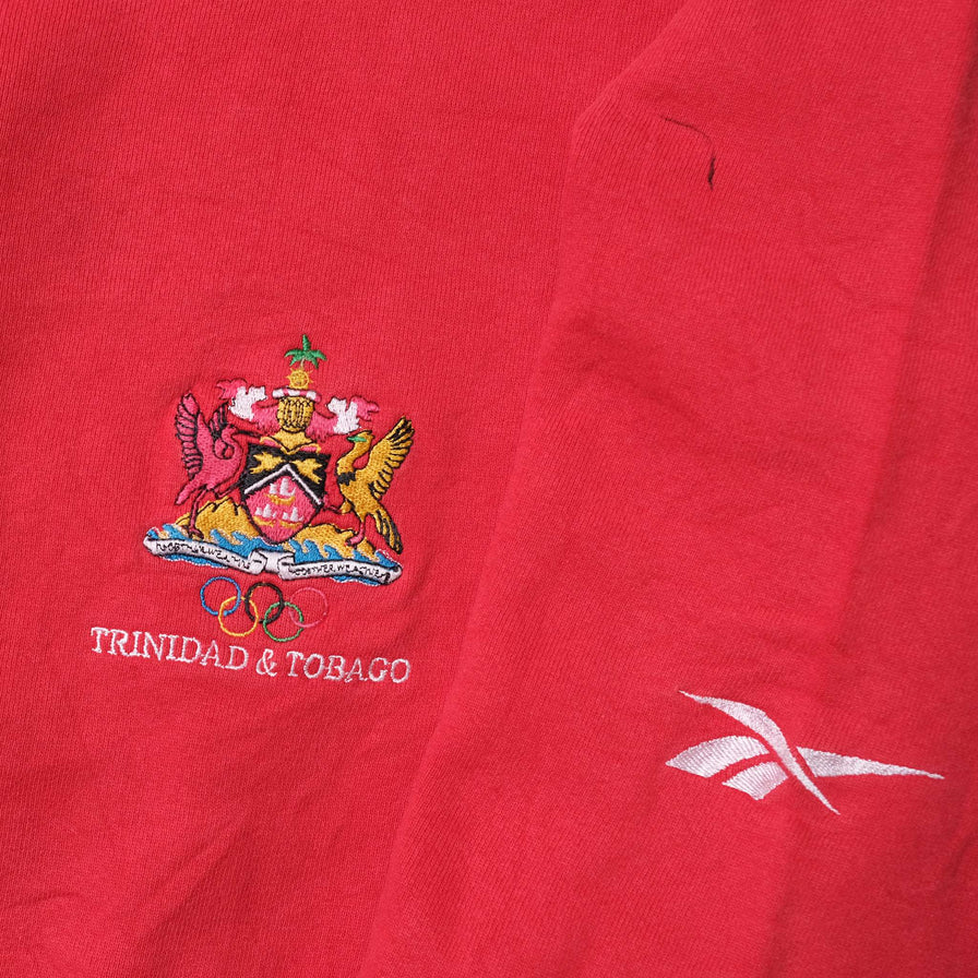 Vintage Reebok Trinidad & Tobago Sweater Large
