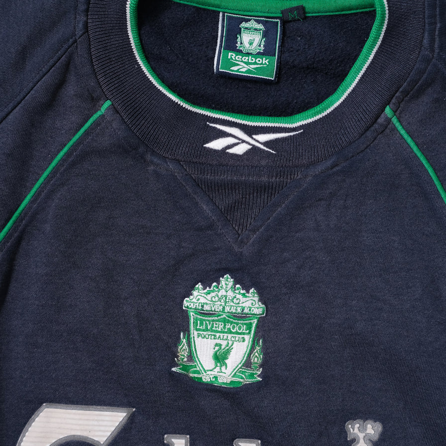 Vintage Reebok FC Liverpool Sweater Medium Double Double Vintage