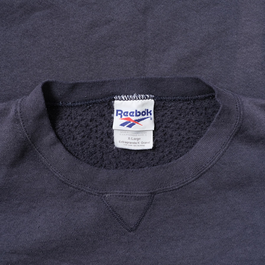 Vintage Reebok Logo Sweater XLarge