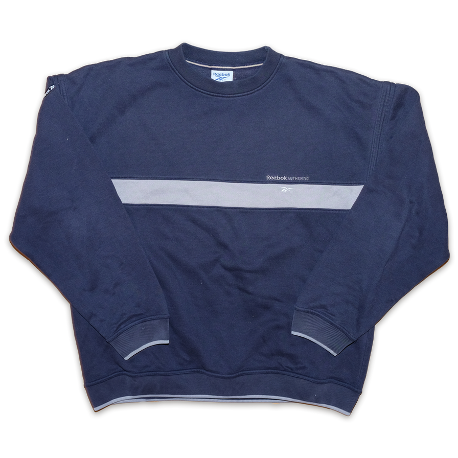 Vintage Reebok Sweater Large / XLarge - Double Double Vintage