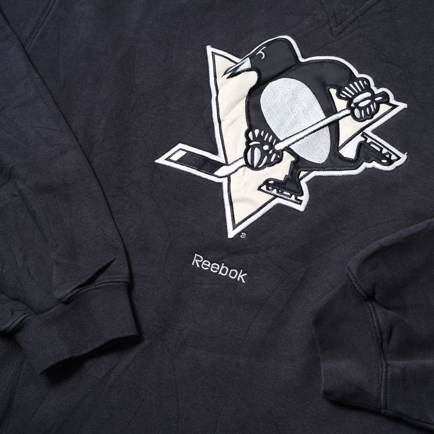 Vintage Reebok Pittsburgh Penguins Sweater XLarge
