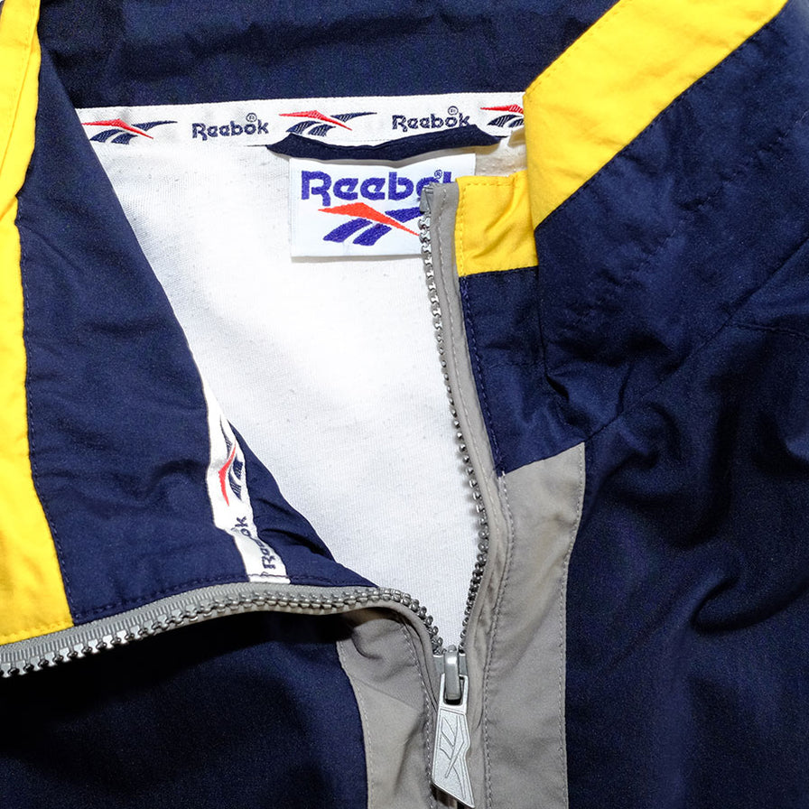 Vintage Reebok Trackjacket XLarge - Double Double Vintage