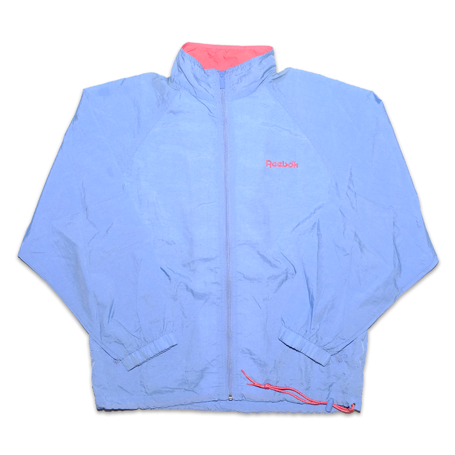 Vintage Reebok Trackjacket Medium - Double Double Vintage