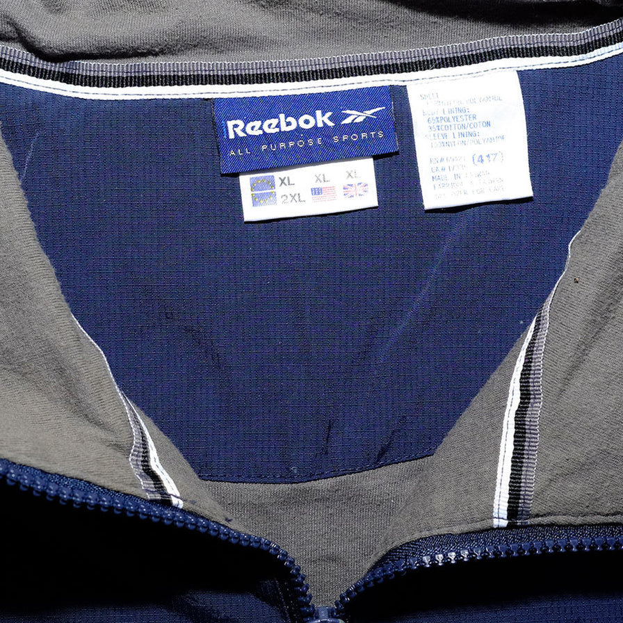 Vintage Reebok Trackjacket XLarge - Double Double Vintage