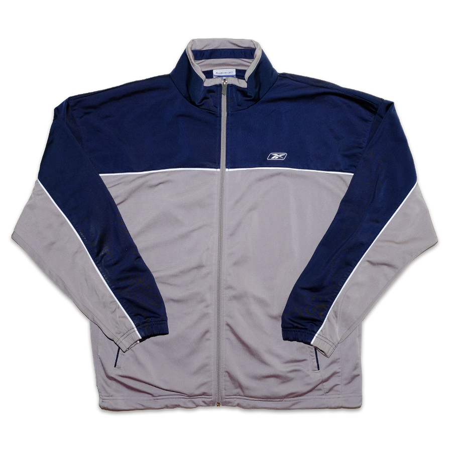 Vintage Reebok Trackjacket Large - Double Double Vintage