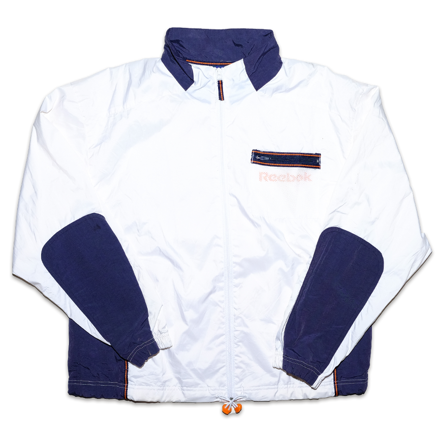 Vintage Reebok Trackjacket Small - Double Double Vintage