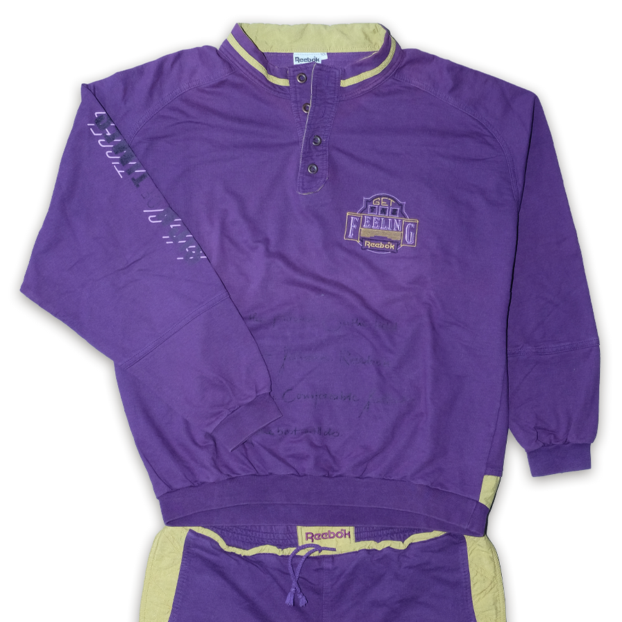 Vintage Reebok Tracksuit Large - Double Double Vintage