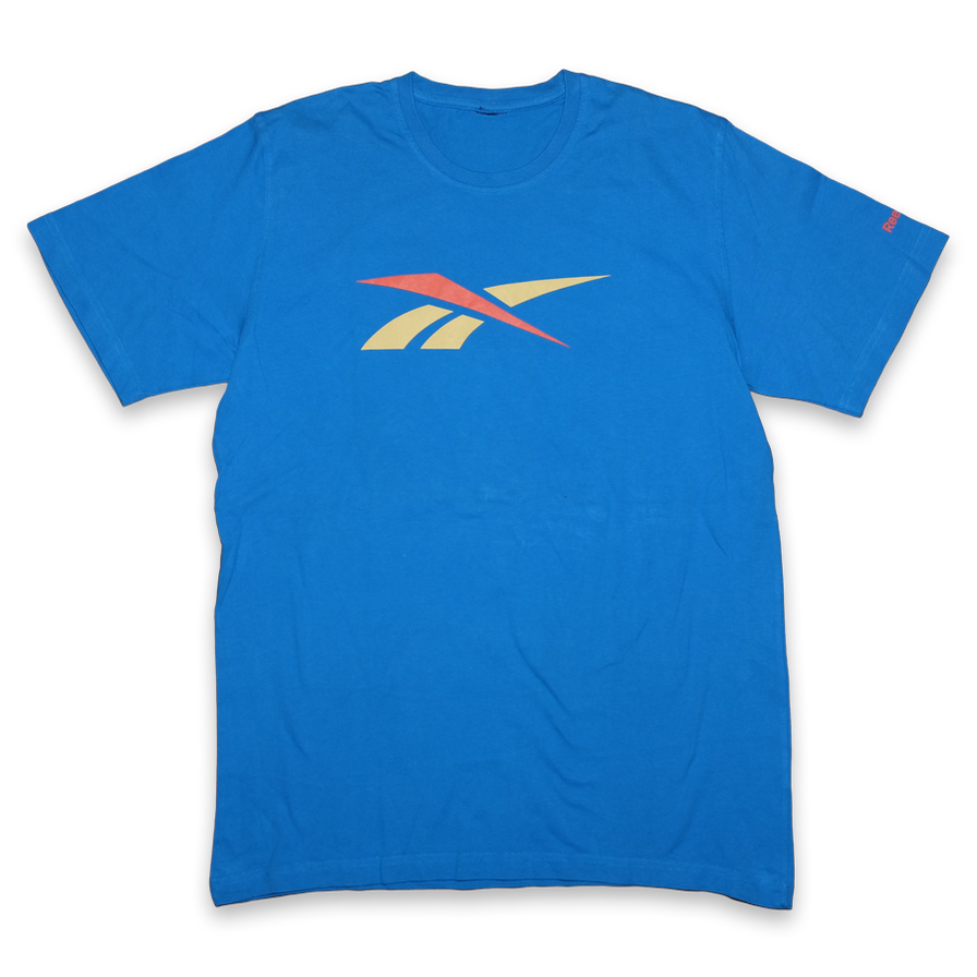 Reebok Logo T-Shirt Large / XLarge - Double Double Vintage