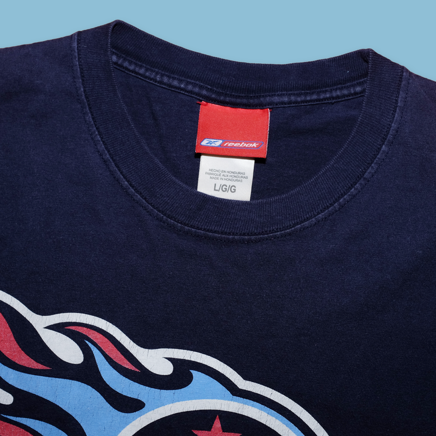 Vintage Reebok Tennessee Titans T-Shirt Large - Double Double Vintage