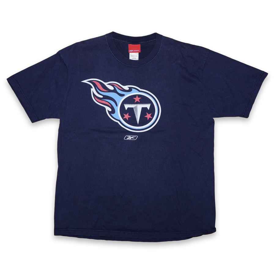 Vintage Reebok Tennessee Titans T-Shirt Large - Double Double Vintage