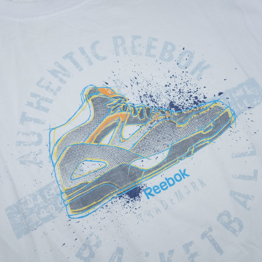Reebok Pump T-Shirt Large / XLarge - Double Double Vintage