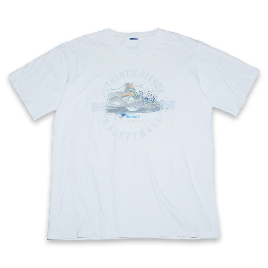 Reebok Pump T-Shirt Large / XLarge - Double Double Vintage