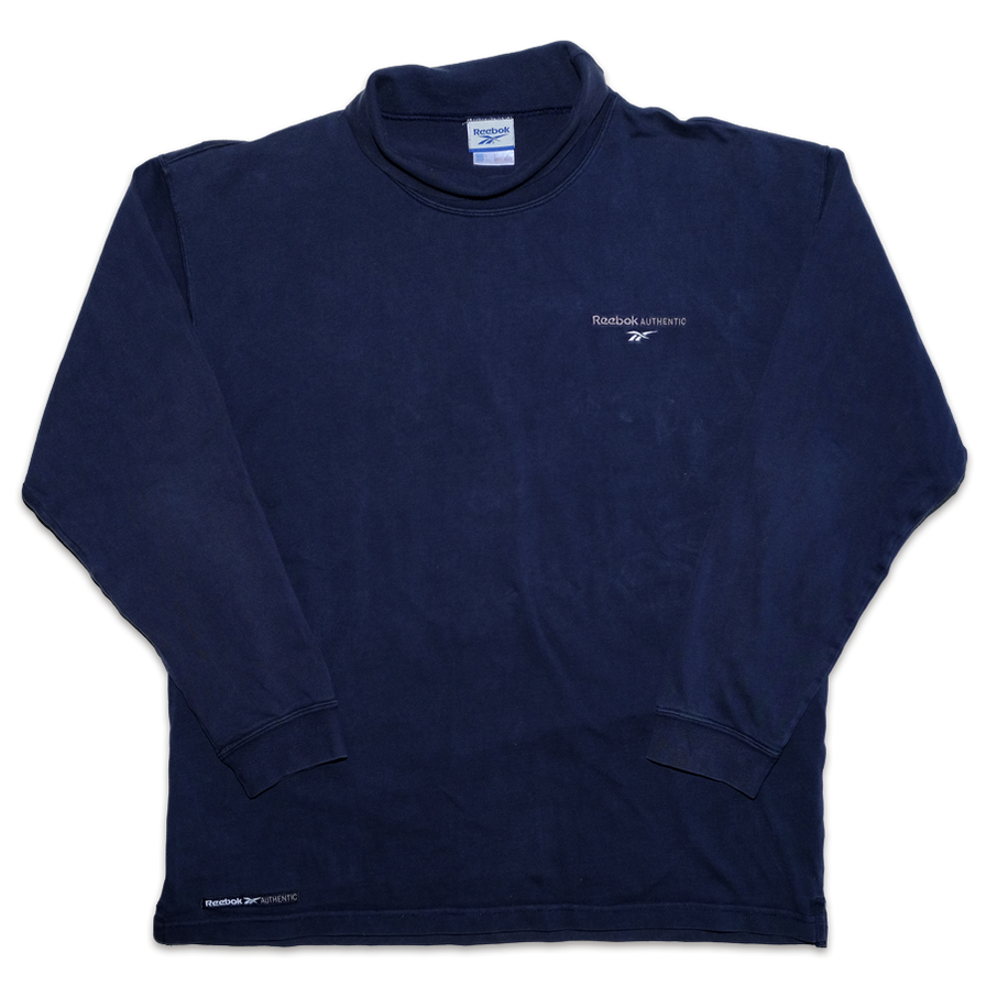 Vintage Reebok Turtleneck Sweater Large / XLarge - Double Double Vintage