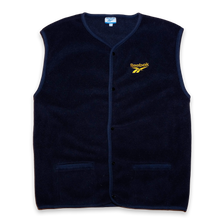 Vintage Reebok Fleece Vest Medium - Double Double Vintage