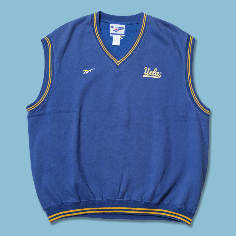 Vintage Reebok UCLA Sweater Vest XLarge