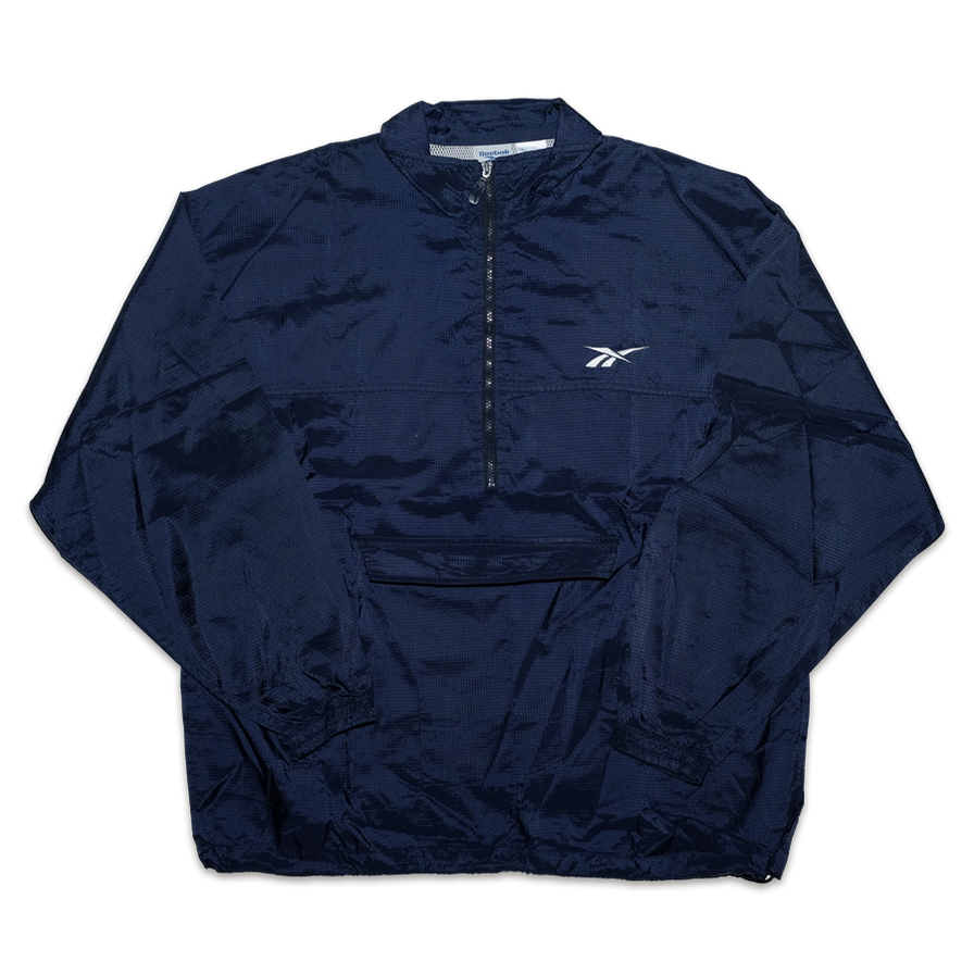 Vintage Reebok Half Zip Trackjacket XLarge - Double Double Vintage