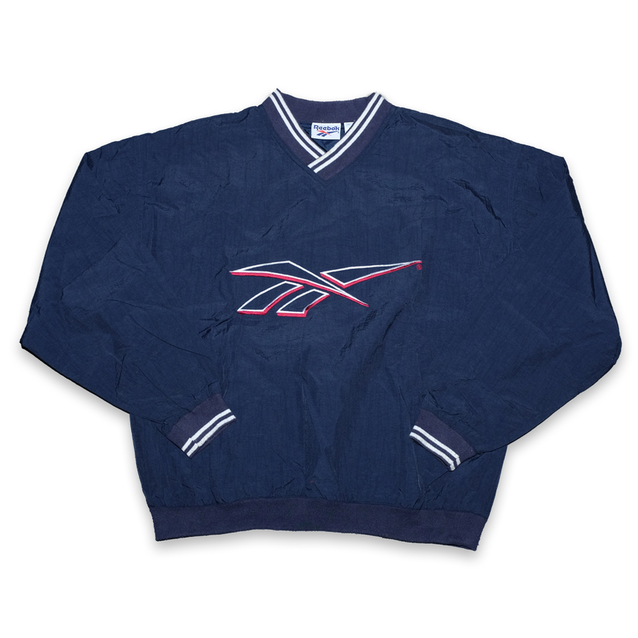 Vintage Reebok Windbreaker Large - Double Double Vintage