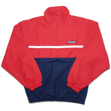 Vintage Reebok Half Zip Windbreaker Medium / Large - Double Double Vintage