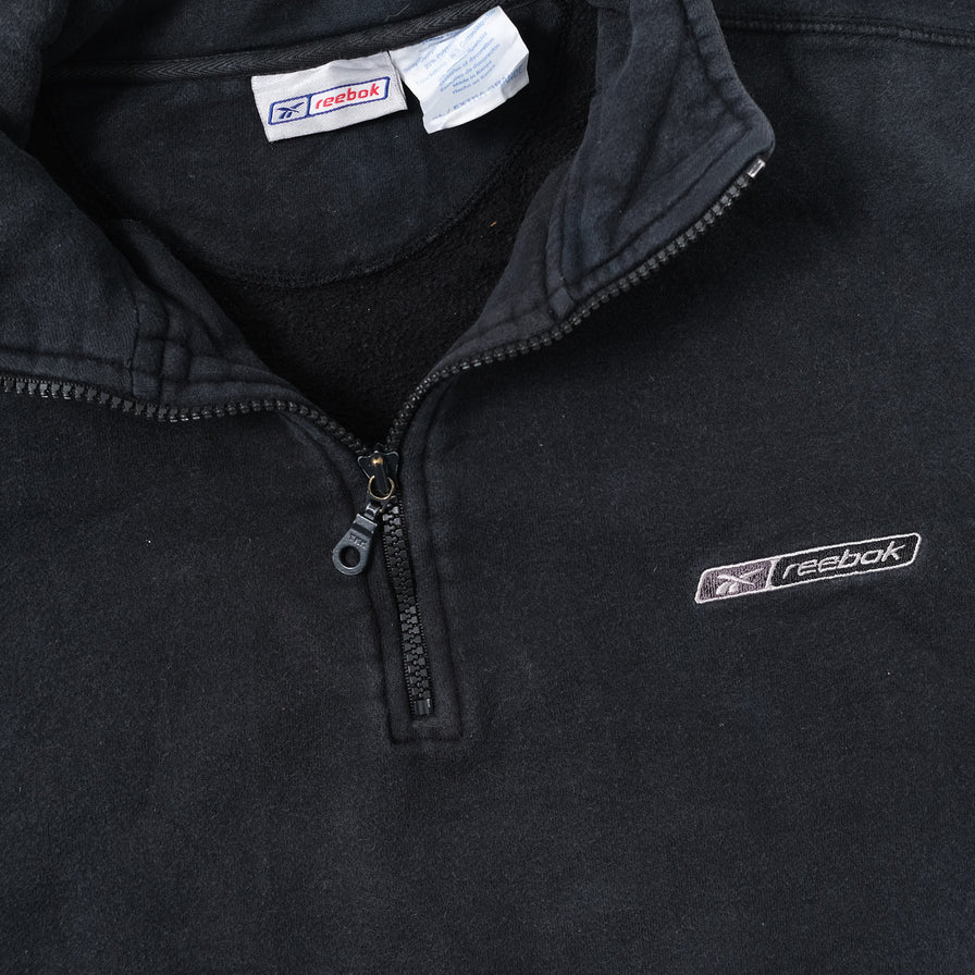 Vintage Reebok Q-Zip Sweater XLarge