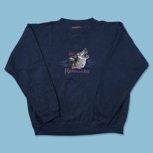 Vintage Wolf Sweater XLarge