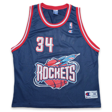 Vintage Hakeem Olajuwon Rockets Jersey XLarge - Double Double Vintage