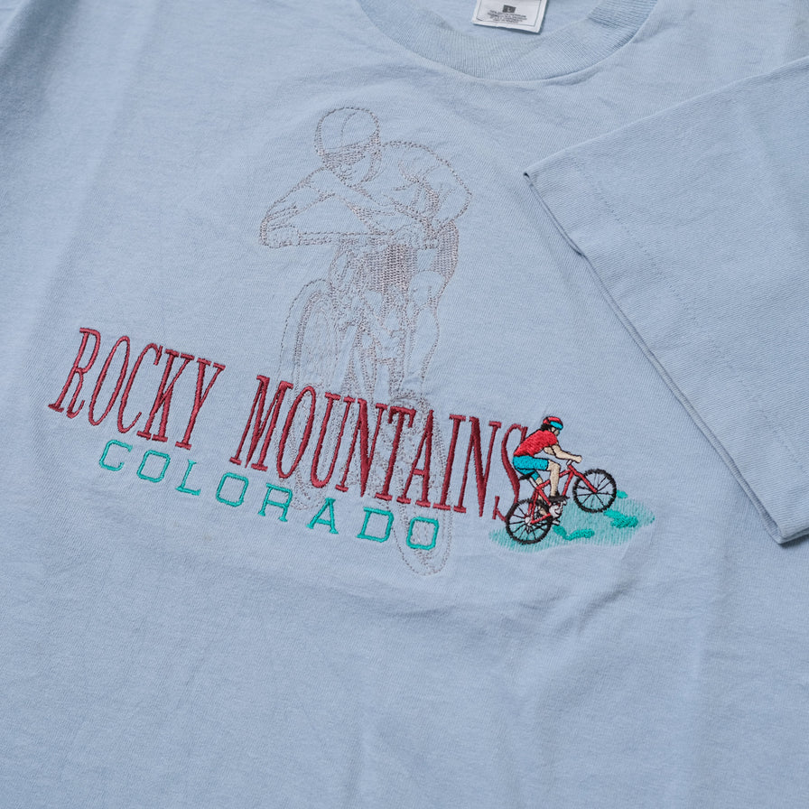 Vintage Rocky Mountains T-Shirt Large