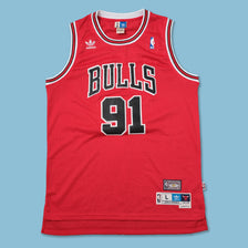adidas Chicago Bulls Rodman Jersey Large