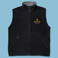 Vintage Rolex Fleece Vest Large