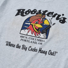 Vintage Roosters T-Shirt Large