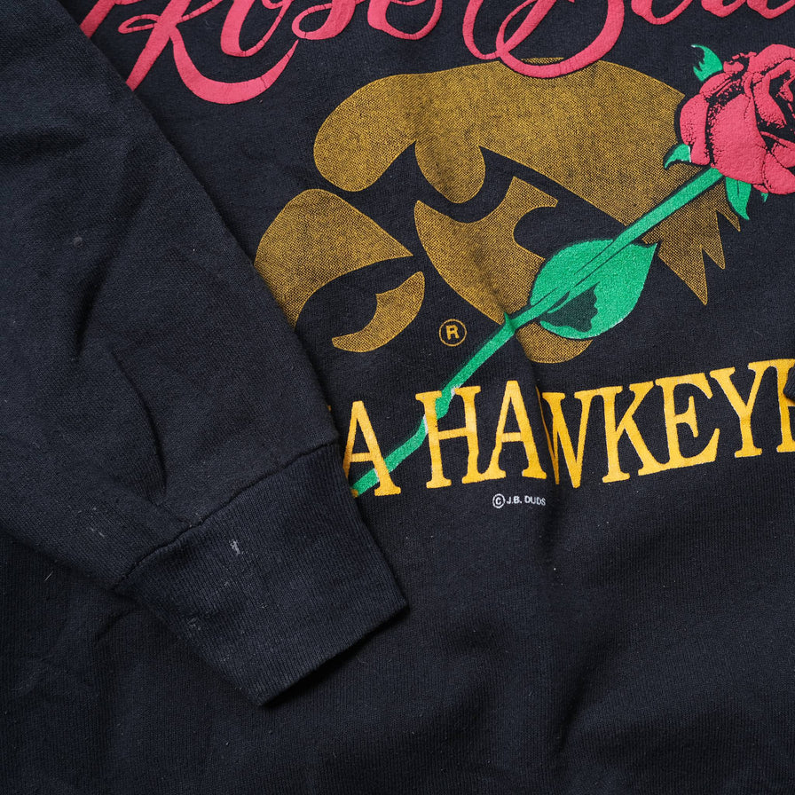 Vintage 1991 Rosebowl Iowa Hawkeyes Sweater Small / Medium