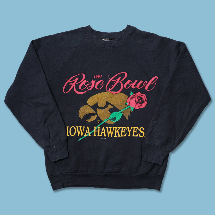 Vintage 1991 Rosebowl Iowa Hawkeyes Sweater Small / Medium